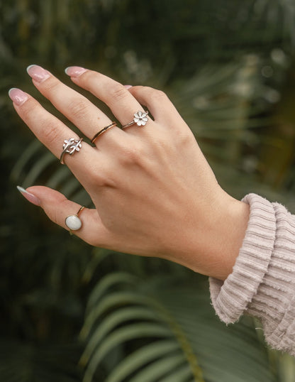 Elevated Faith Olive Branch Ring