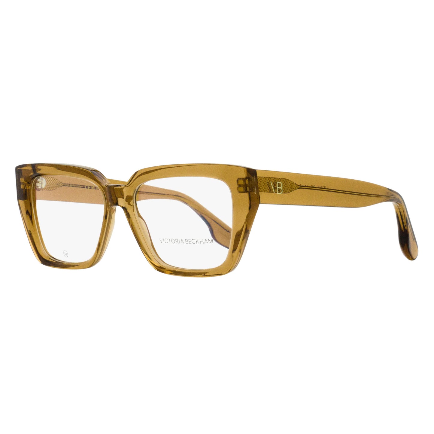 Victoria Beckham Angular Rectangle Eyeglasses VB2648 001 Black 54mm