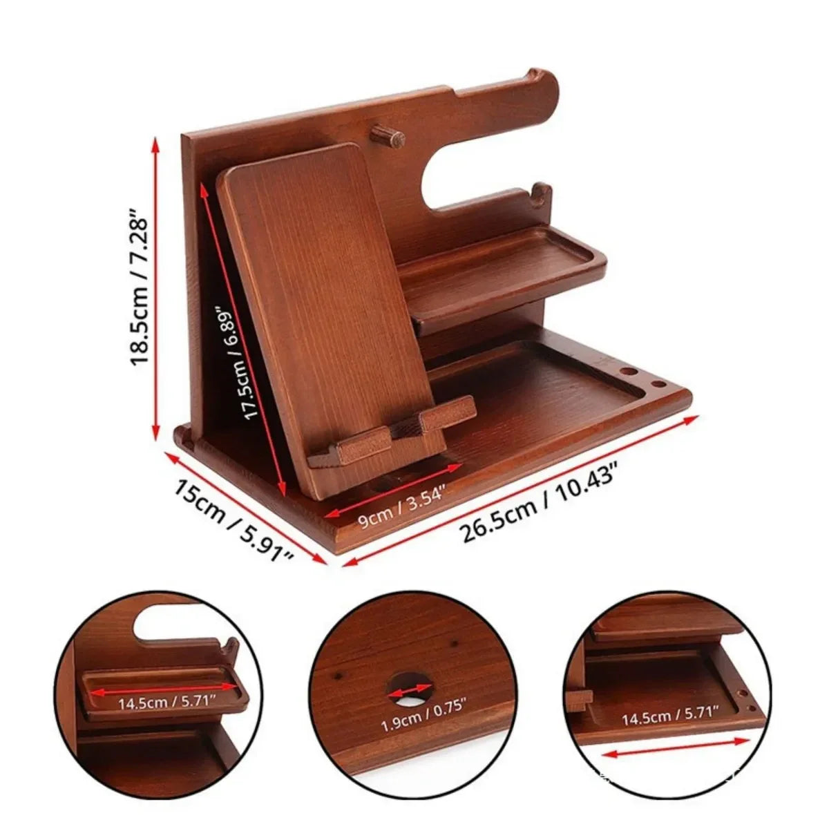 All-in-One Desk Caddy Storage Stand