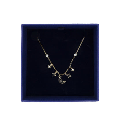 Swarovski Duo Moon Necklace 5429737