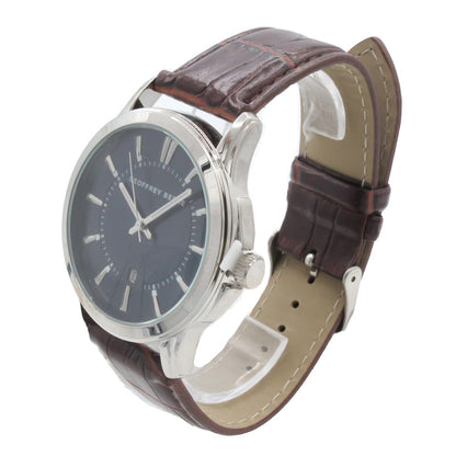 Geoffrey Beene Leather Men's Watch GB8070SLBNNV