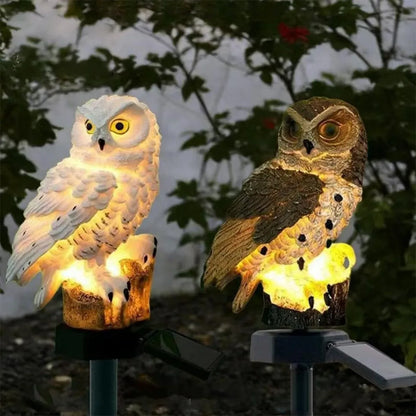 Cute Owl Solar Garden Decoration Light