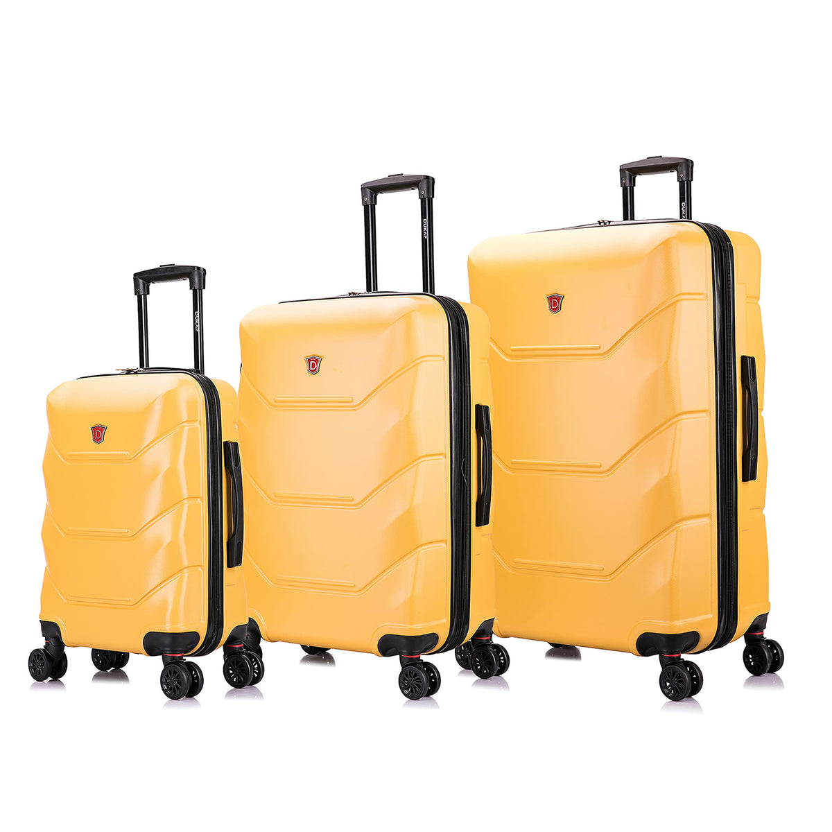 DUKAP Unisex Zonix Lightweight Hardside Spinner Luggage
