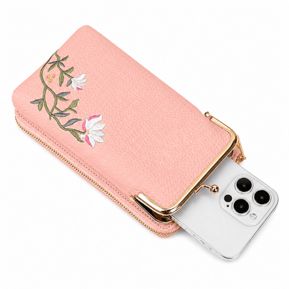 Clip Zip Crossbody Wallet