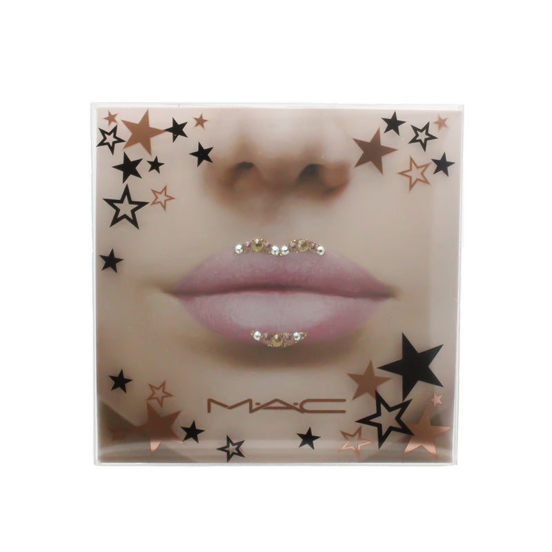 MAC Face Body & LIp Stickers Pink and Yellow Crystals