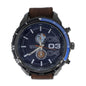 American Exchange Men's Blue Watch With Interchangeable Leather Straps 5336 (Blemished Box)