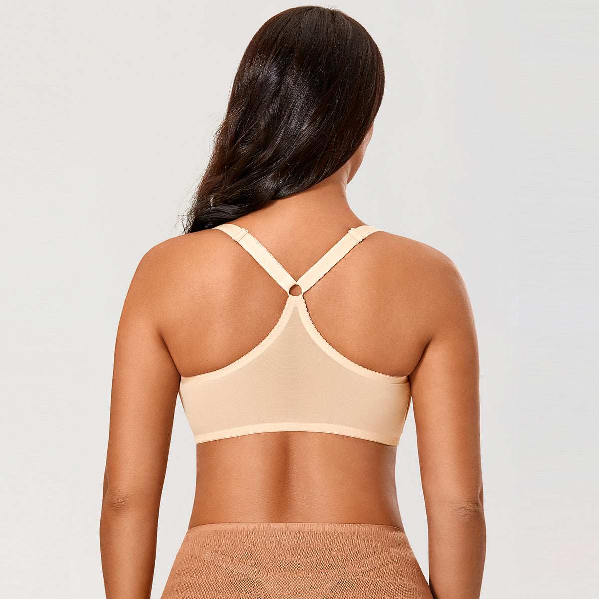 Front Closure Lace Underwire Full Coverage Bra