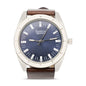 American Exchange Men's Silver And Blue Watch With Bracelets 5218