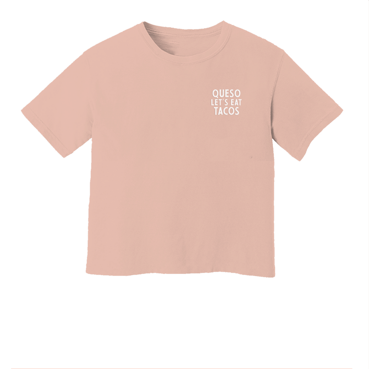 Frankie Jean Queso Let's Eat Tacos Washed Tee