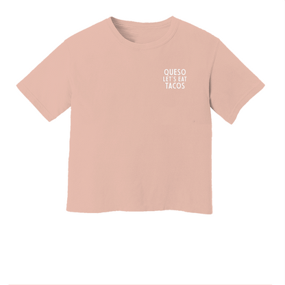 Frankie Jean Queso Let's Eat Tacos Washed Tee