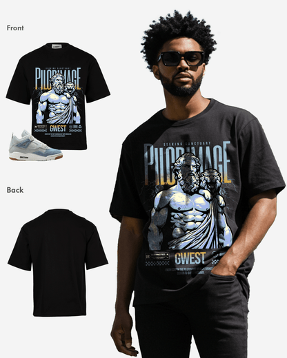 G West Pilgrimage Of Hope Oversized T-Shirt Mens