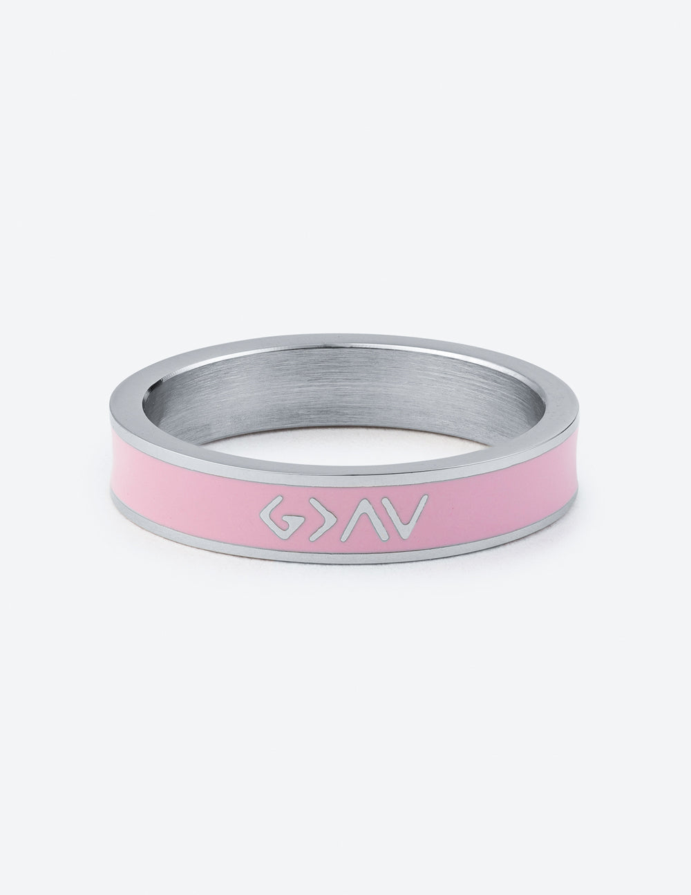 Elevated Faith Pink Enamel Highs and Lows Ring