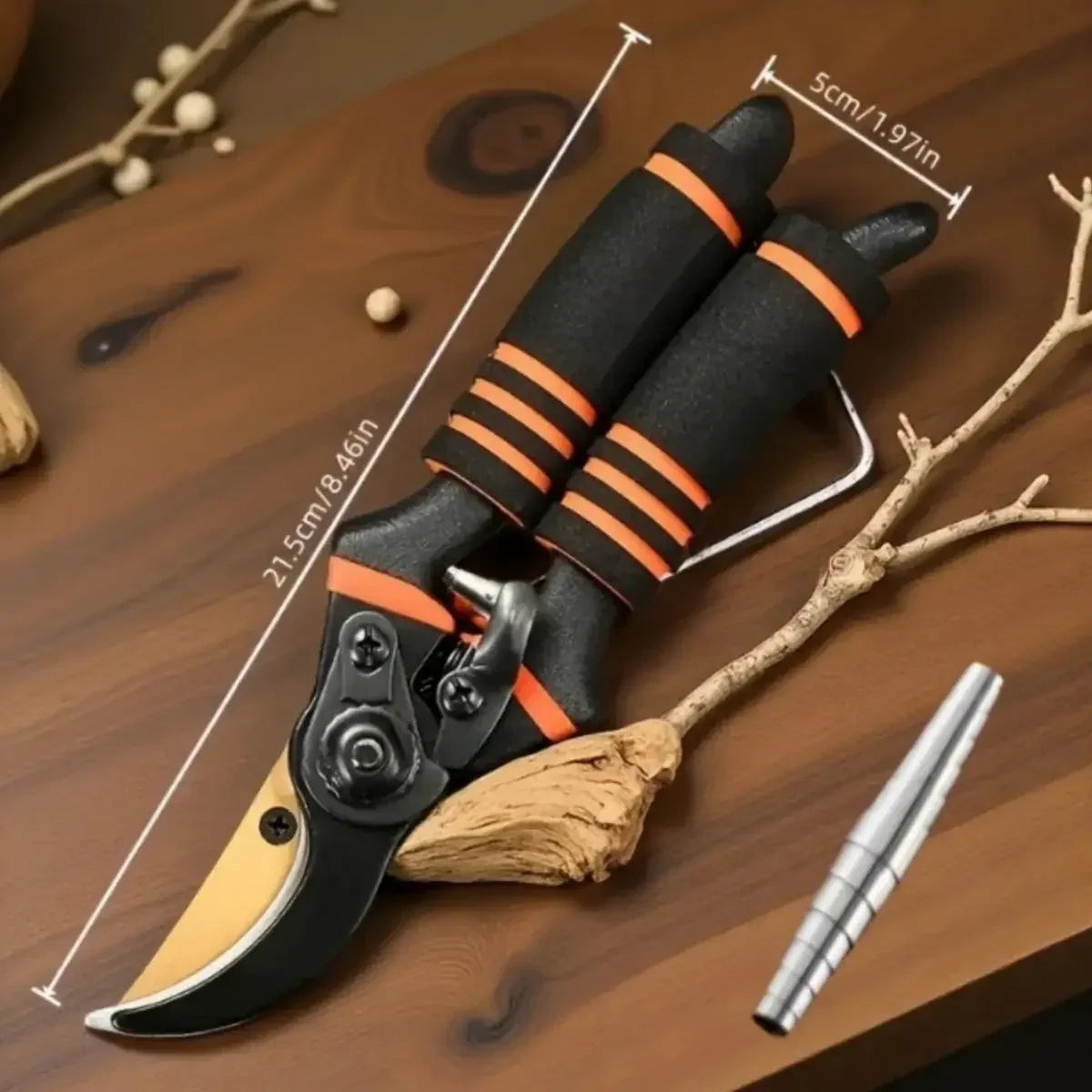 Comfort Grip Hand Pruners for Gardening