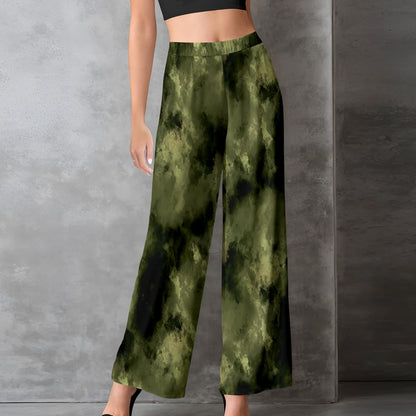 Relevate Designs Blue Camouflage Long Sleeve Lounge Top