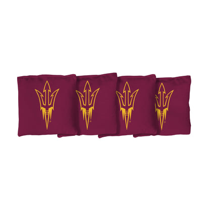 Arizona State Sun Devils Corn-Filled Cornhole Bags (4-Pack)