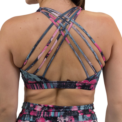 Constantly Varied Gear Butterfly Back Bra - Pretty Wild