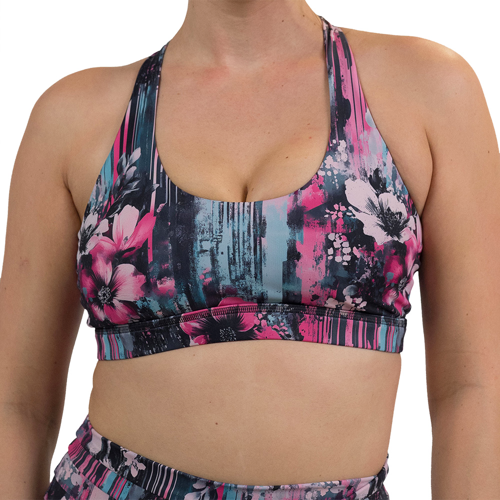 Constantly Varied Gear Butterfly Back Bra - Pretty Wild