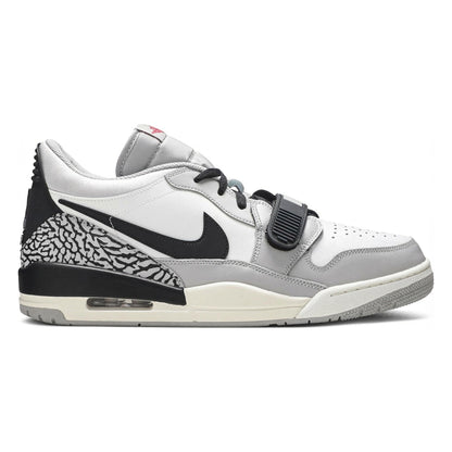 Air Jordan Men's Legacy 312 Low 'Tech Grey Fire Red Black' Sneakers