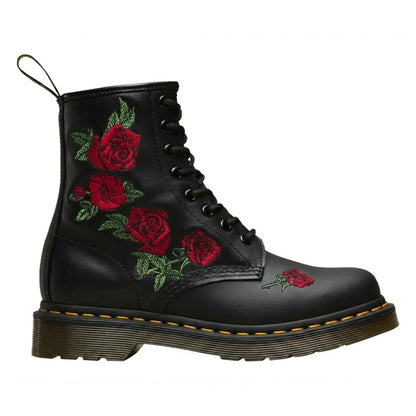 Dr. Martens 1460 Vonda Floral Leather Lace Up Boots