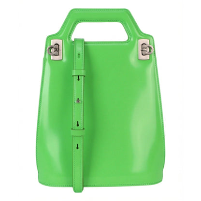 Ferragamo Micro Wanda Patent Leather Shoulder Bag