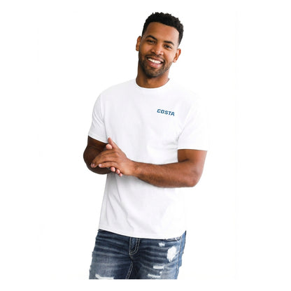 Costa Men's Flag Short Sleeve Crew T-Shirts