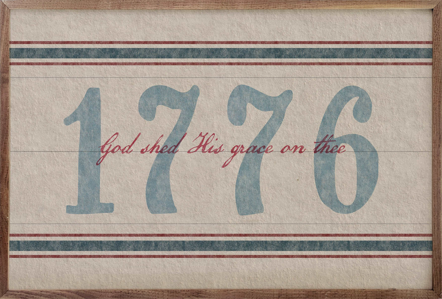 1776 God Shed His Grace Americana