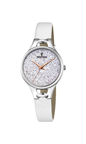 Festina Swarvoski White Ladies Watch F20334/1