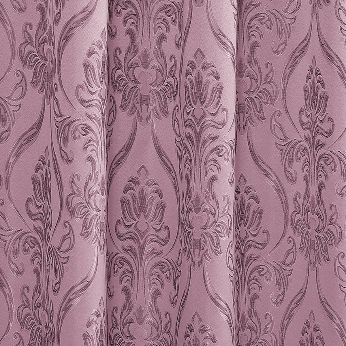 Elegant Comfort Set of 2 Penelope Jacquard Look Curtain Panels - 54" W x 84" L