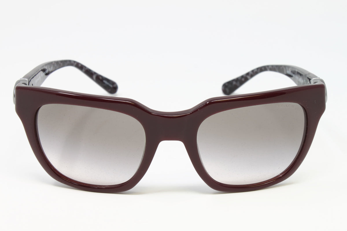 Coach Burgundy Square Sunglasses