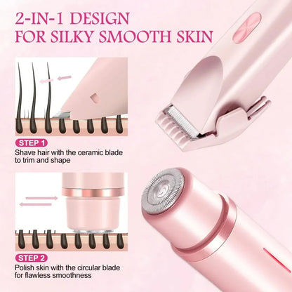 2-in-1 Women’s Electric Shaver