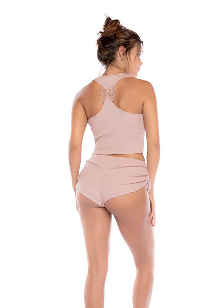 Mapale 7570 Women's Two Piece Set Rose