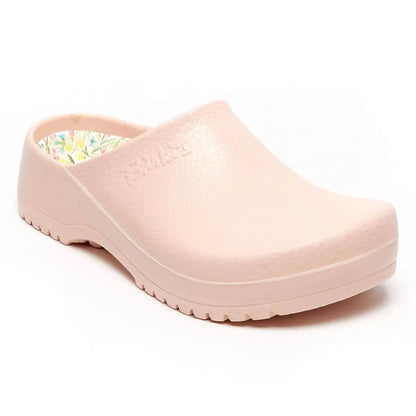 Birkenstock Super-Birki Vegan Polyurethane Light Rose Clogs