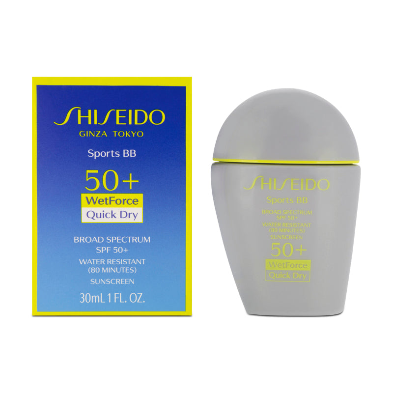 Shiseido Sports BB WetForce SPF 50+ Sun Protection BB Cream 30ml - Medium