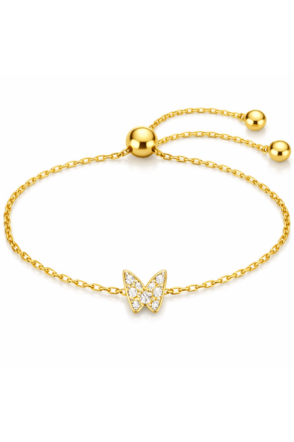 Adjustable Butterfly Bracelet