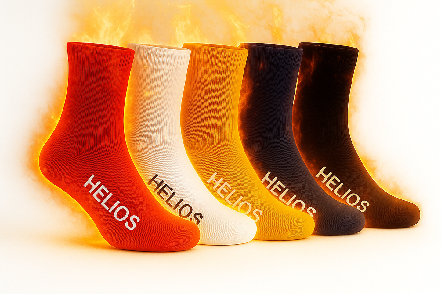 HELIOS ALL DAY Thermal Retaining Socks - 2 PAIR