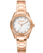 Dk1l017m0065 EVERYDAY Chambers Glitz Silver Dial Rose Gold Women's Watch