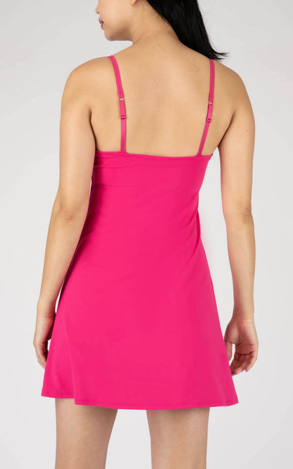 90 Degree by Reflex Lux Dress with Built-In Bra and Shorts