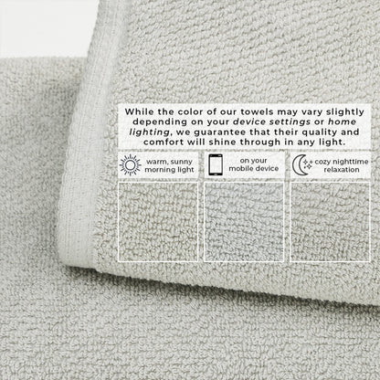 Cotton Textured Bath Towel Set - Acacia Collection