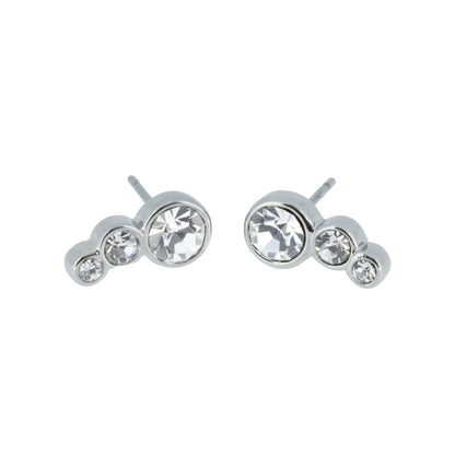 Swarovski Crystal Stud Earrings By Dyrberg/Kern