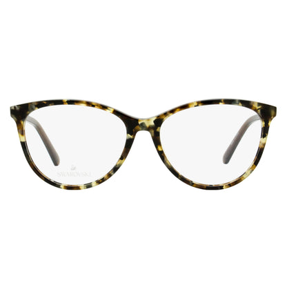 Swarovski Oval Eyeglasses SK5396 055 Colored Havana 52mm