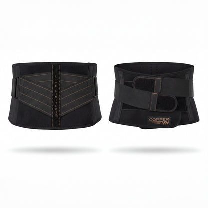 Copper Fit Rapid Relief Back Support Brace with Hot & Cold Therapy Adjustable