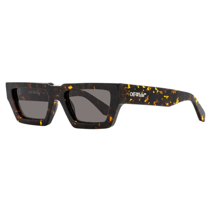 Off-white Rectangular Manchester Sunglasses OERI129 6007 Havana 54mm
