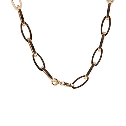 Necklace Rose Gold Storm Crysta Loop