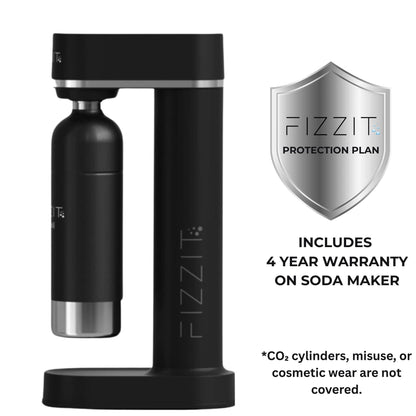 Fizzit™ Spärklï Carbonated Water Soda Maker with Stainless Steel Bottle – Dishwasher Safe Bottles - Sparkling Water Maker