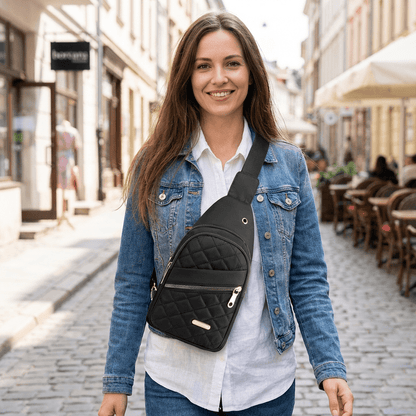Clarissa Quilted Sling Bag