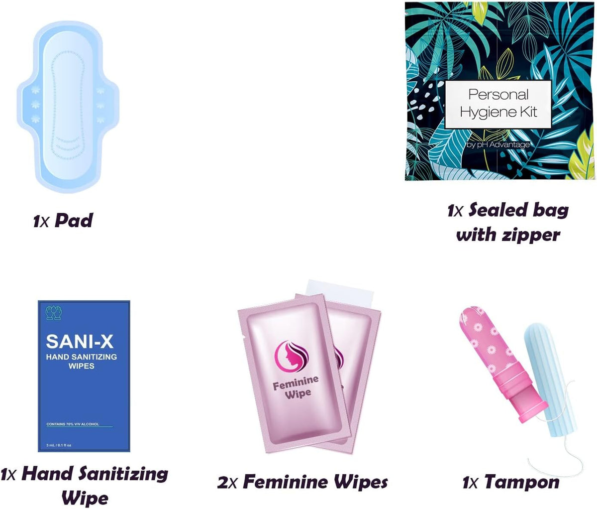 Feminine Hygiene Kits Pack