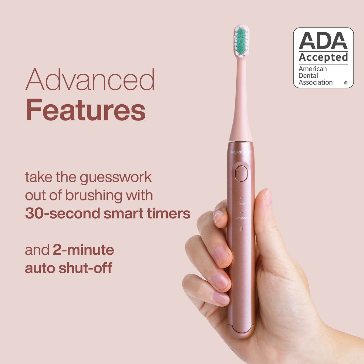 AquaSonic ICON Toothbrush & Flosser Bundle