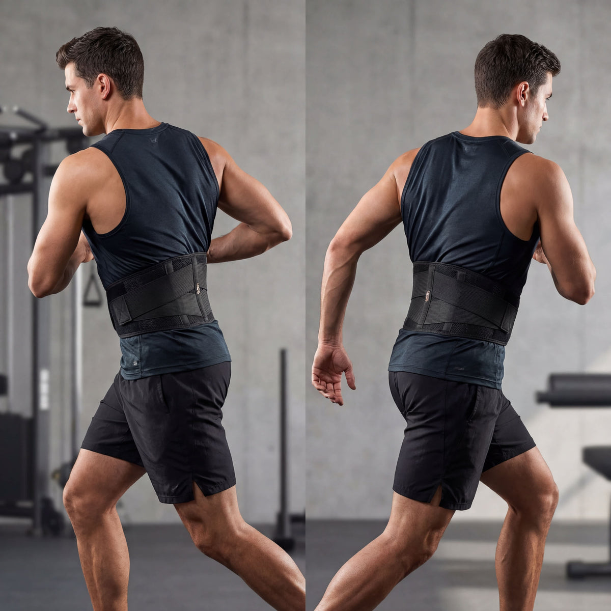 Copper Fit Rapid Relief Back Support Brace with Hot & Cold Therapy Adjustable