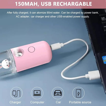 Cute Rabbit Nano Mist Facial Sprayer