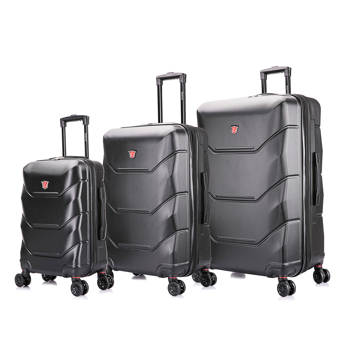 DUKAP Unisex Zonix Lightweight Hardside Spinner Luggage